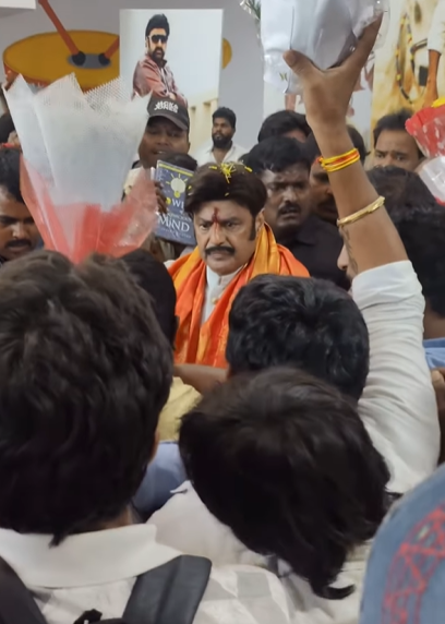 Caught On Cam: Nandamuri Balakrishna Loses Temper After Overexcited Fans Ruin His Cake-Cutting Ceremony