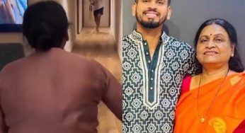 Shreyas Iyer’s Mom Celebrates Like A Child After Bowling Him Out In Indoor Cricket – Watch Viral Video