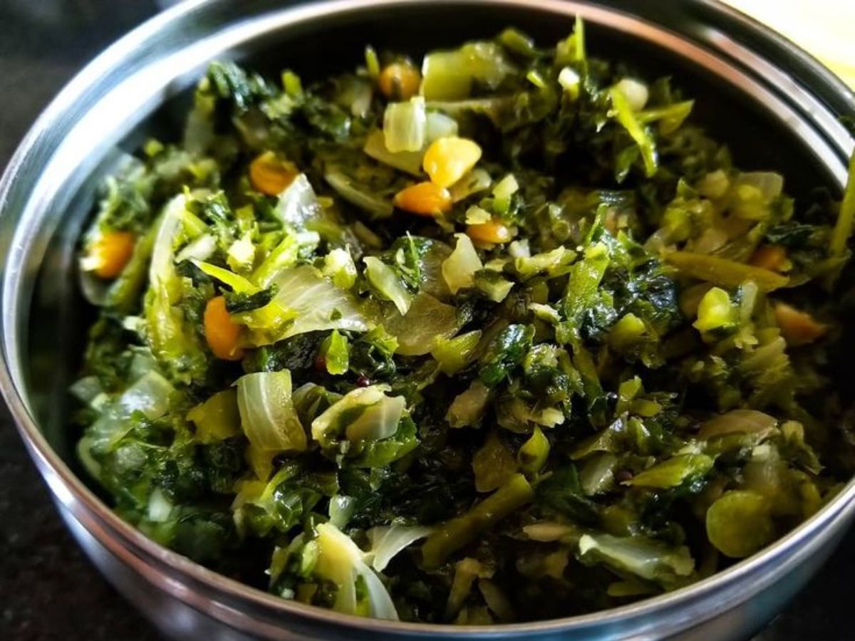 Palak Chana stir fry