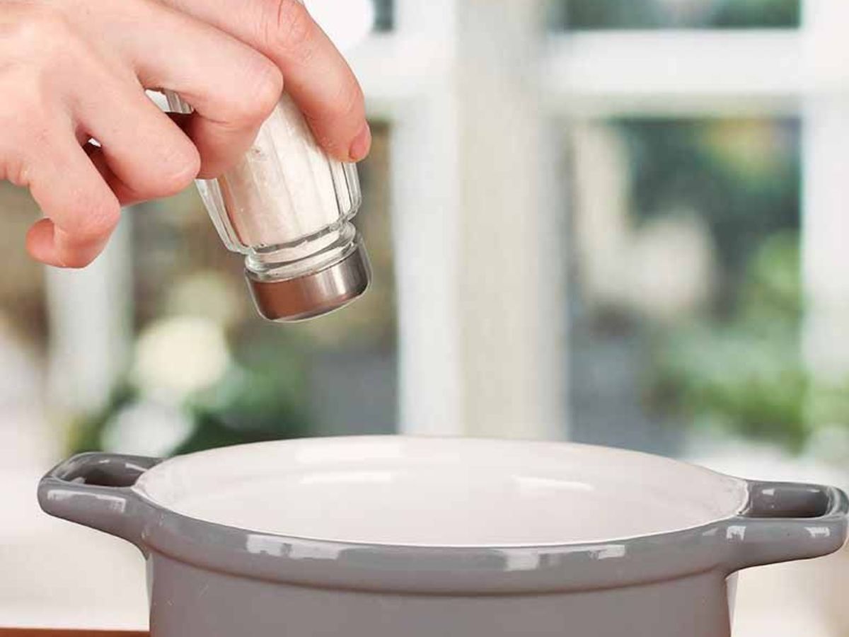 Adding too much salt