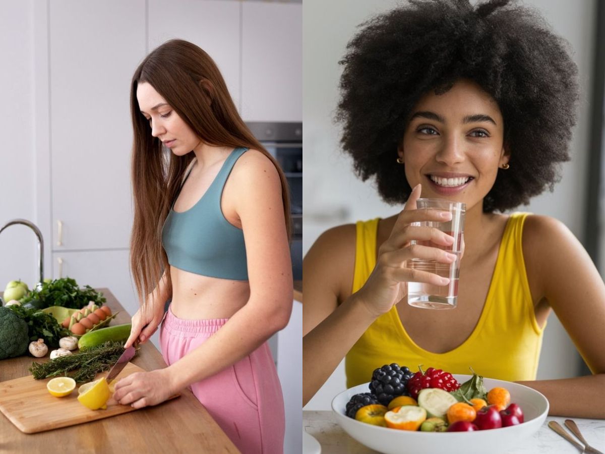 Stay hydrated and keep your diet nutritious