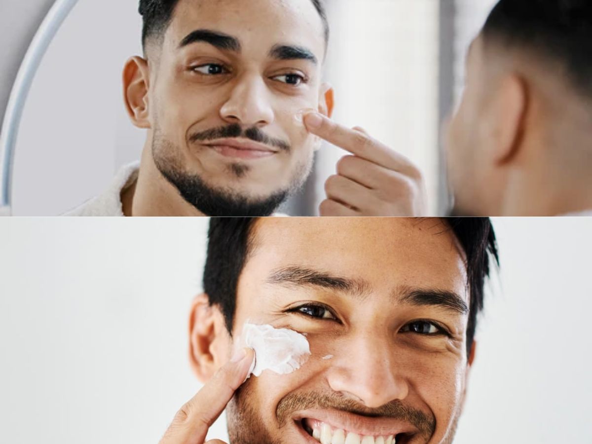 Facial hair grooming and skin care