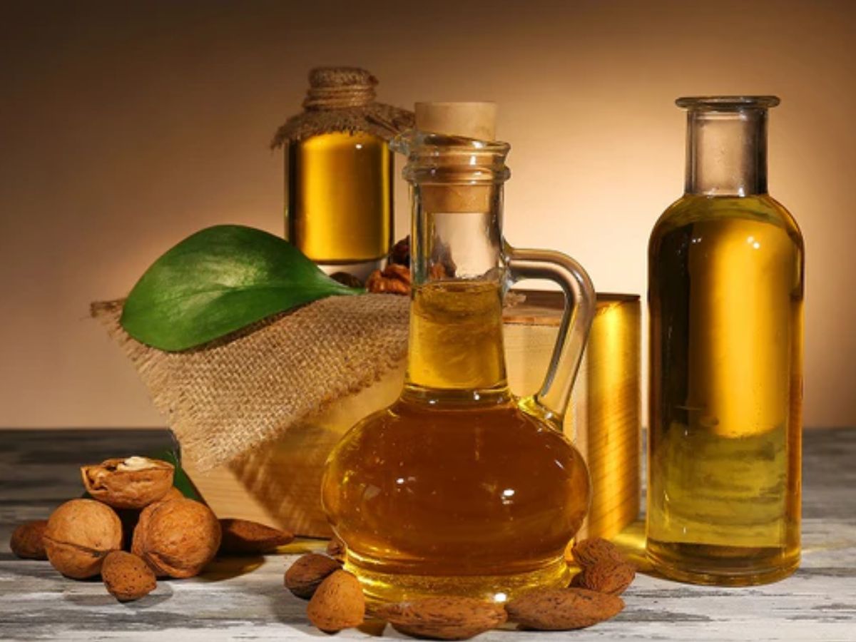 Olive oil or mineral oil
