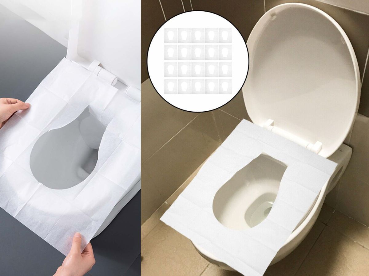 Use Toilet deat sanitizer or disposable covers