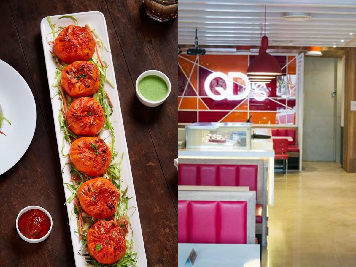 Afghani Momos- At the QD restaurant, Satya Niketan