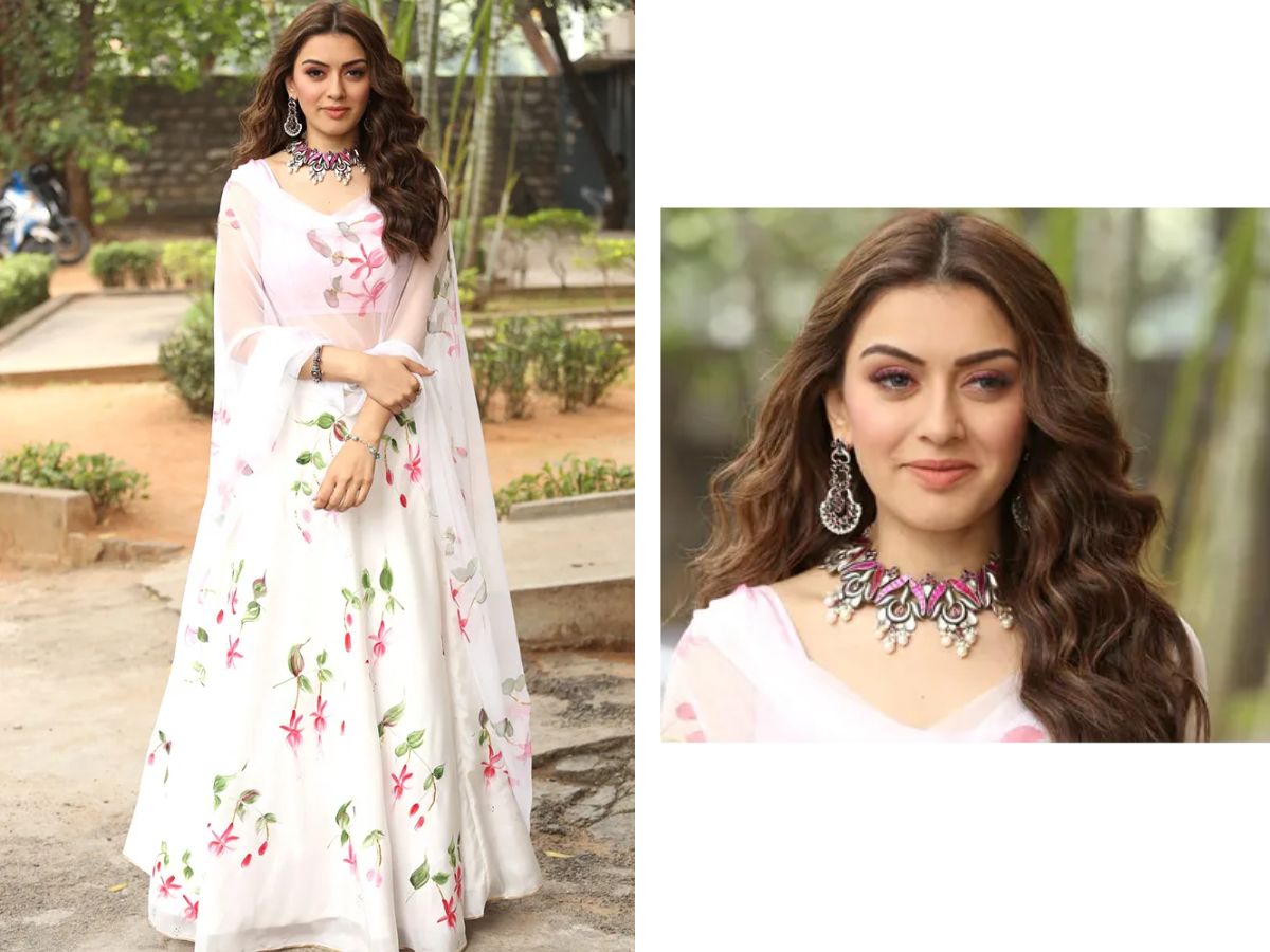 Floral Silk Lehenga by Picchika