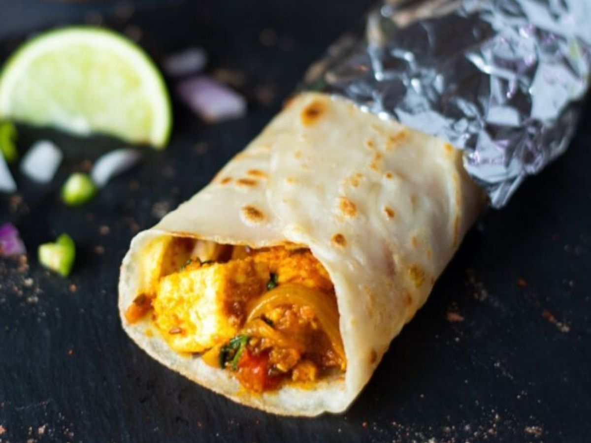 Classic Paneer Tikka Roll