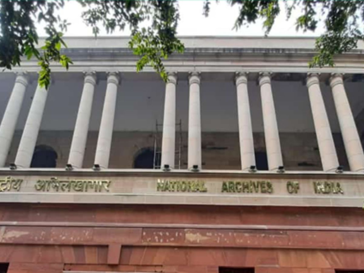 National archives of India library