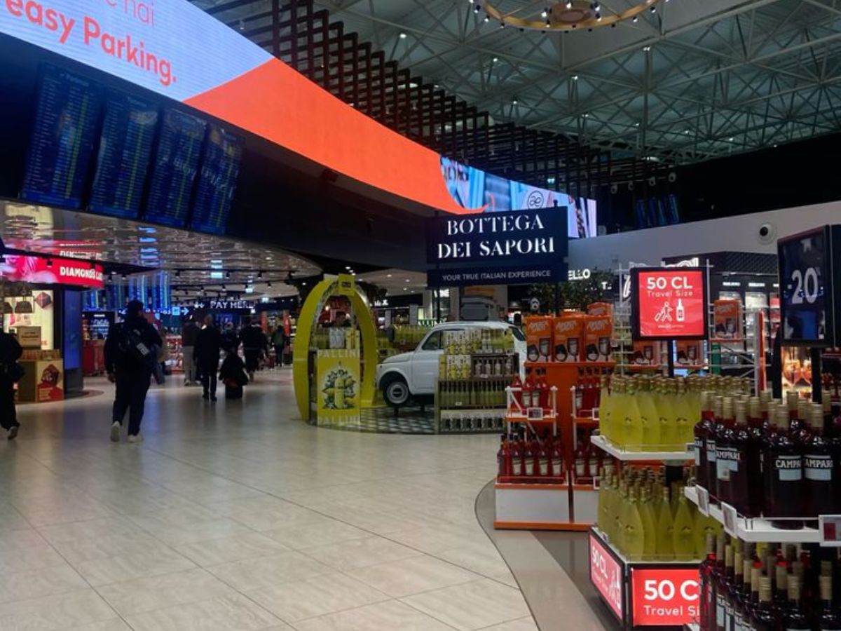 Rome Fiumicino airport