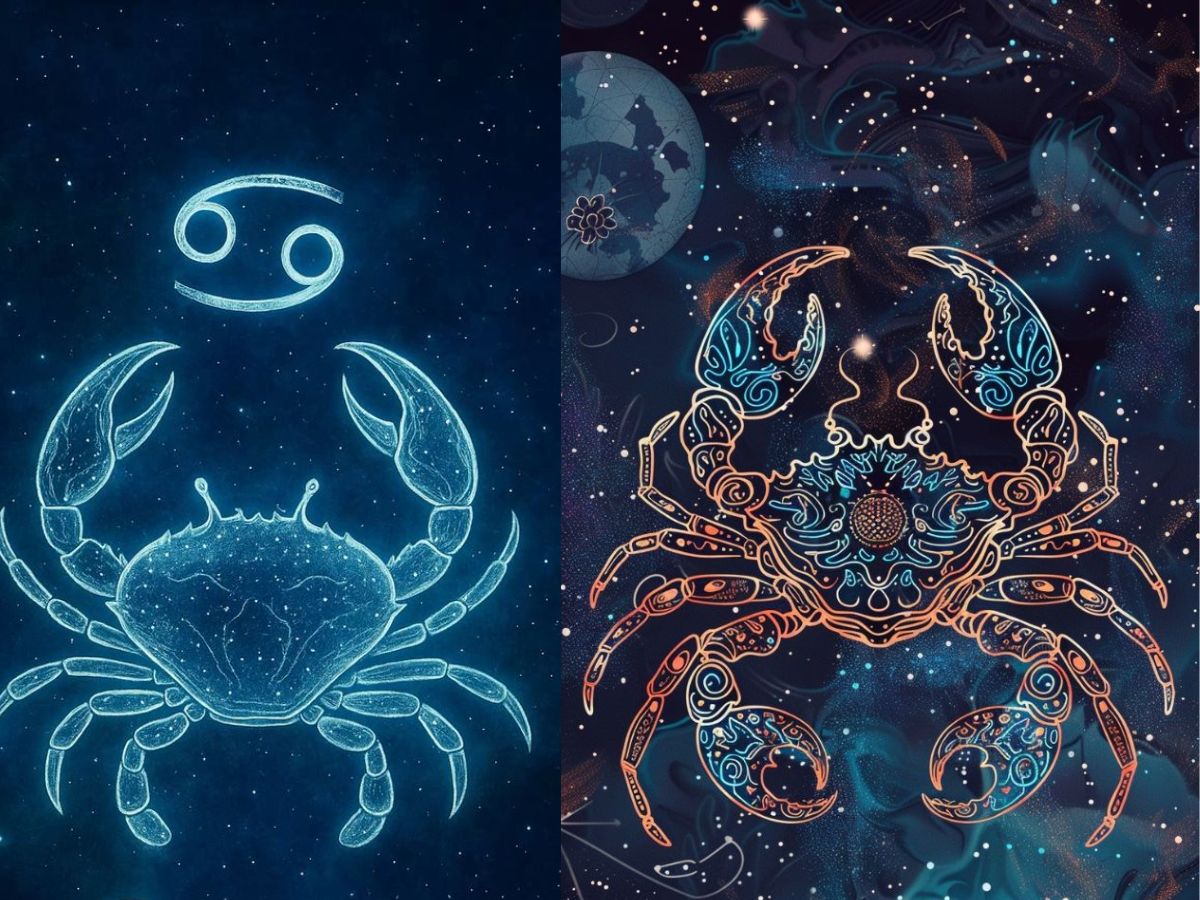 Cancer- Silver and White