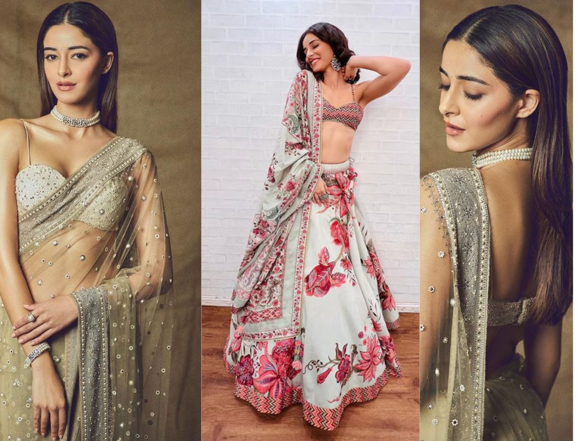 Ananya Panday's Indo-Western Twist