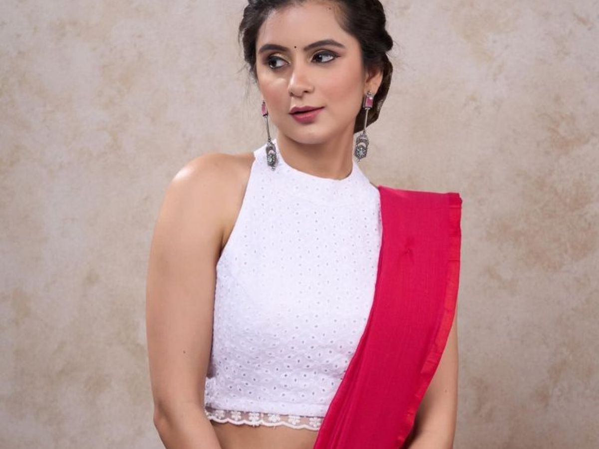 High Neck with Keyhole Blouse