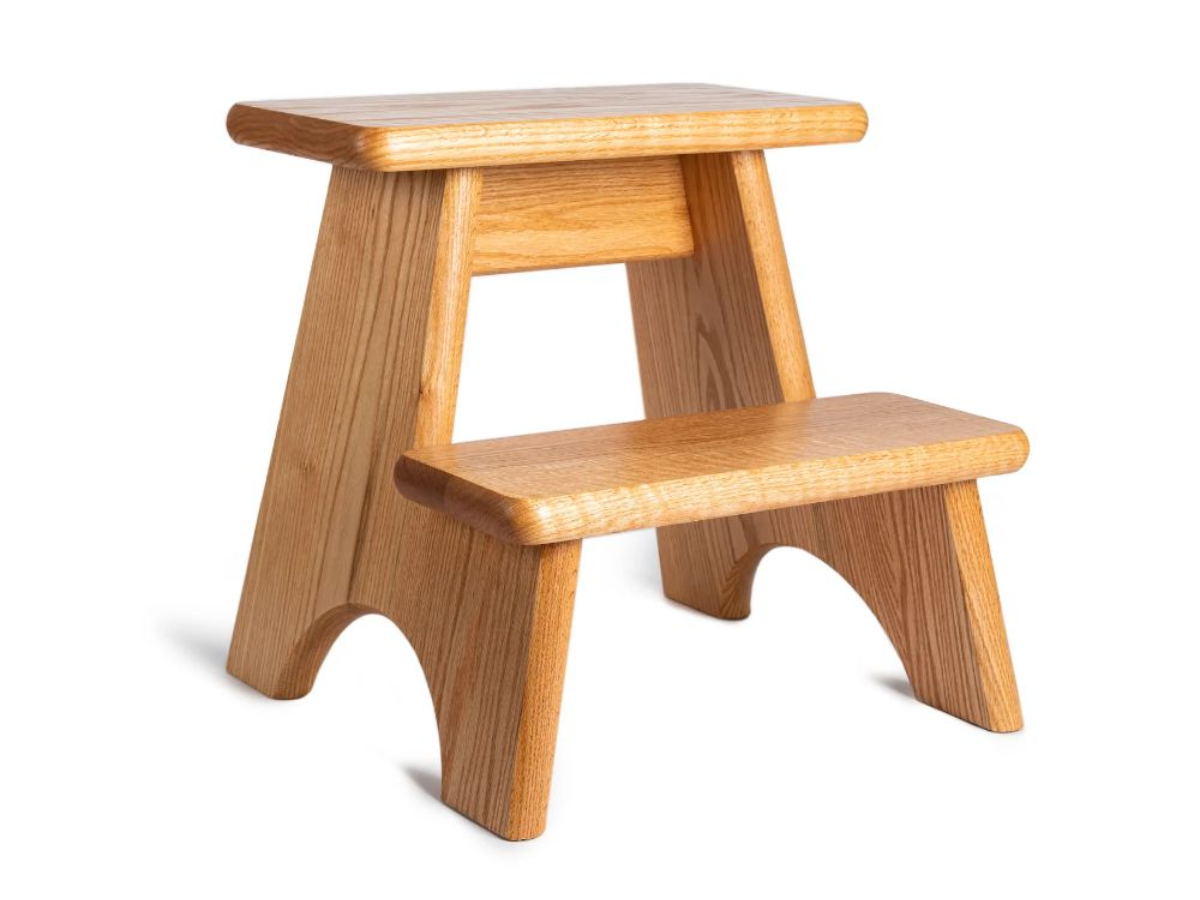 Solid Sheesham Wood Stool for Kitchen