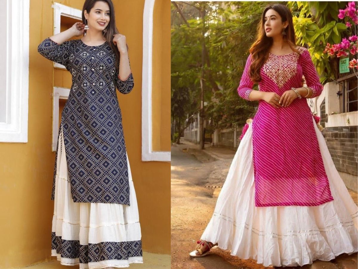 Kurta With Skirt