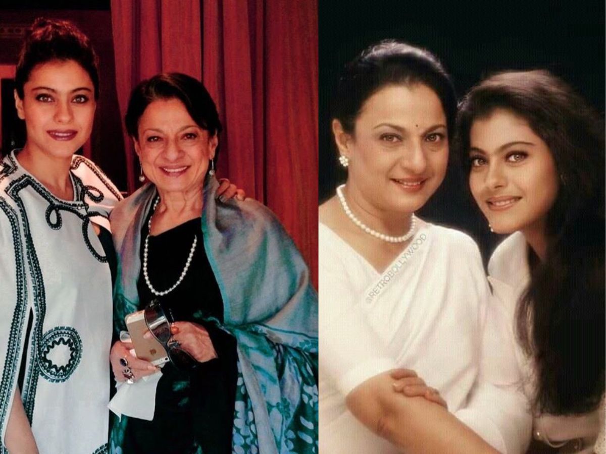 Tanuja and Kajol