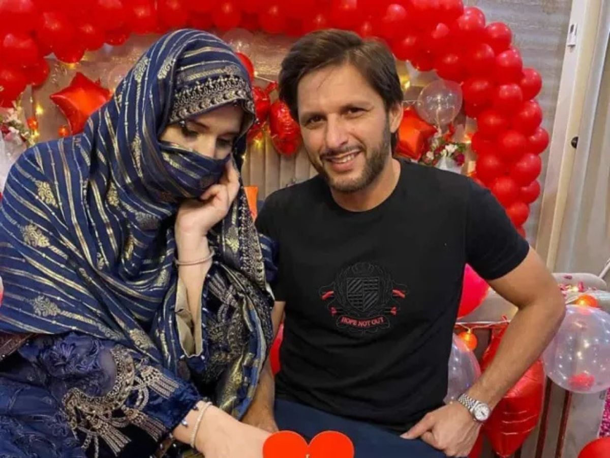 Shahid Afridi – Nadia Afridi