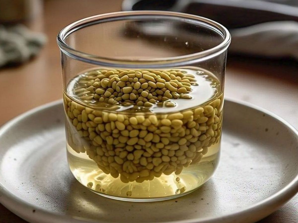 Methi (Fenugreek) Water