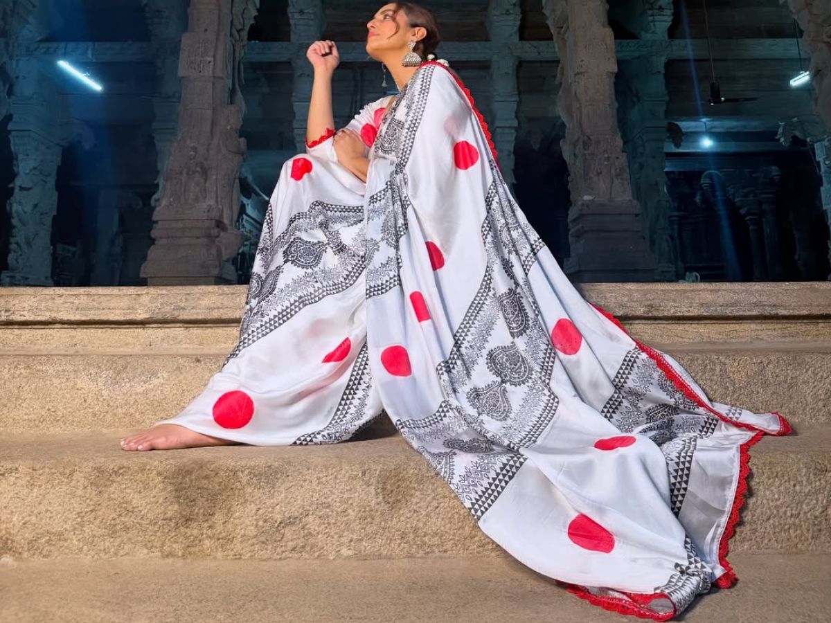 Artsy Saree Statement