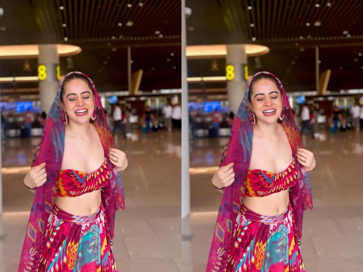 Bright Leheriya-Inspired Outfit