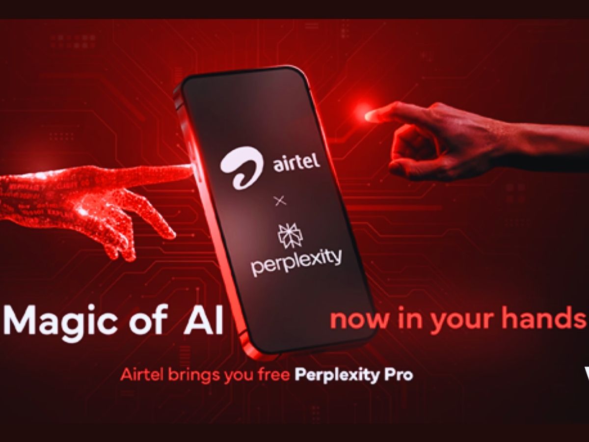 Airtel offers free 12‑month Perplexity Pro (worth ₹17,000) to 360 million users via Airtel Thanks app.