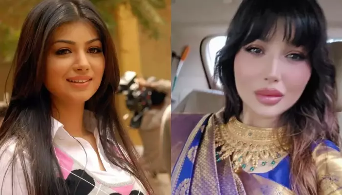 Ayesha Takia addressing the backlash over her appearance after cosmetic surgery.