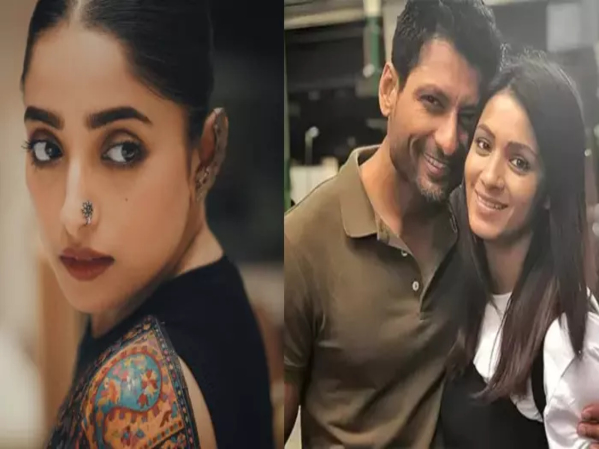 Indraneil Sengupta and Barkha Sengupta at a public event.