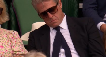 Hugh Grant Turns Wimbledon Royal Box Into His Sleeping Castle As Actor, 64 Caught Napping During Quarter-Finals
