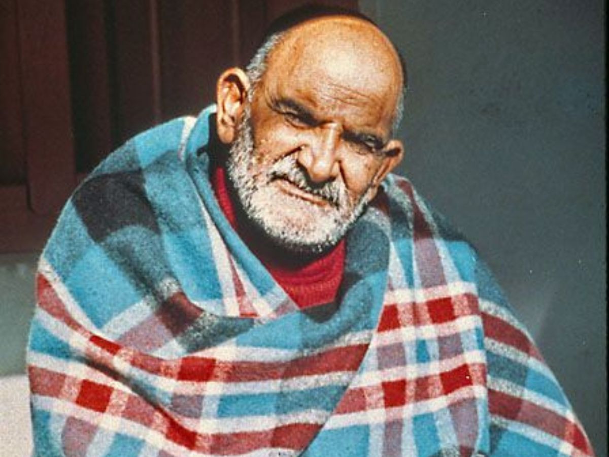 Neem Karoli Baba blanket