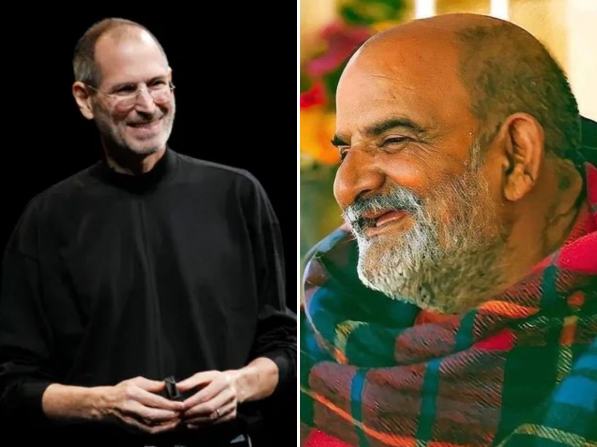Steve Jobs and Neem Karoli Baba