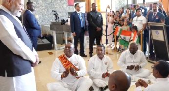 PM Modi Shares Video Of Bhojpuri Chautaal, Hails Warm Trinidad Reception