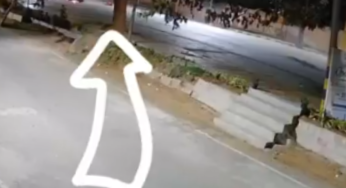 Watch: Scary Accident Recorded on Camera, Speeding Superbike Crashed Into Delivery Boy, Both Killed