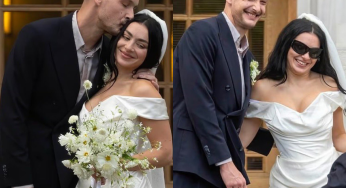 Brat Pop Star Charli XCX Weds The 1975 Drummer George Daniel At Hackney Town Hall