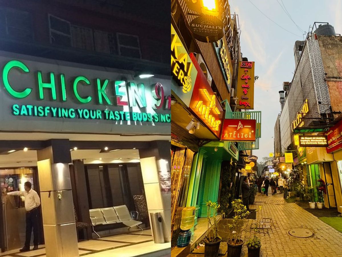 Afghani Chicken For Dinner At Chicken Inn (SDA Market) And Explore Khan Market