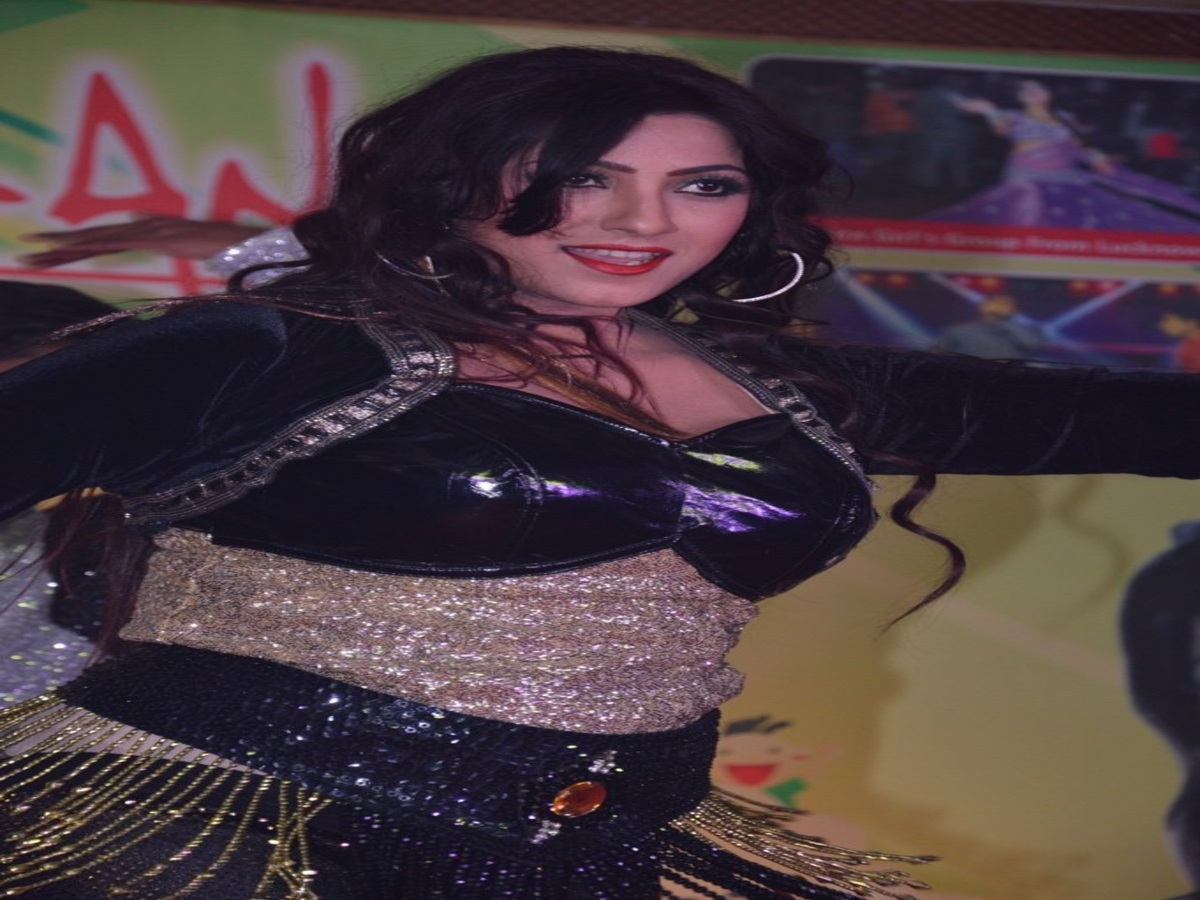 Radiant portrait of Sweety Chhabra, showcasing her charm and elegance, representing her influence in Bhojpuri cinema.