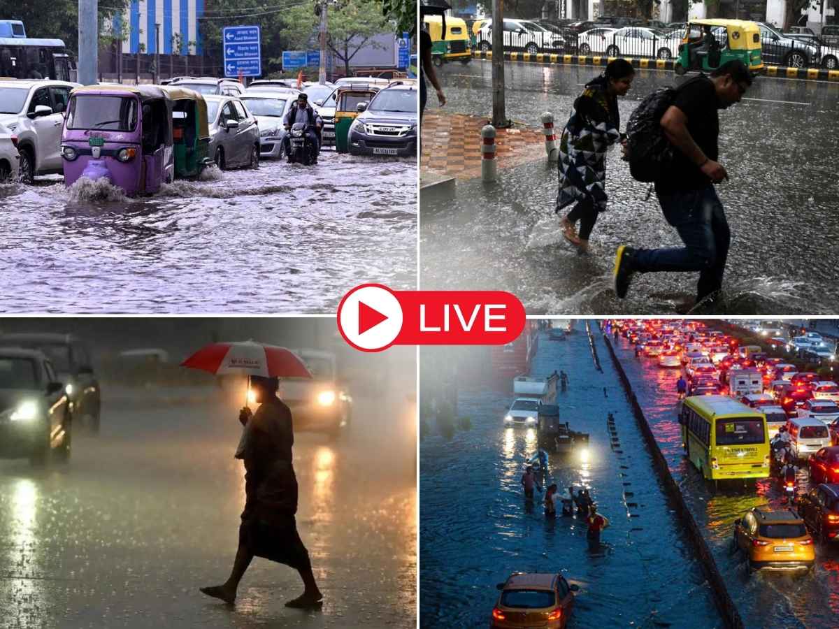 Heavy Rain Lashes Delhi-NCR
