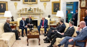 ‘Wrap It Up’: Visibly Annoyed Donald Trump Pressures Mauritanian President To End Speech At White House