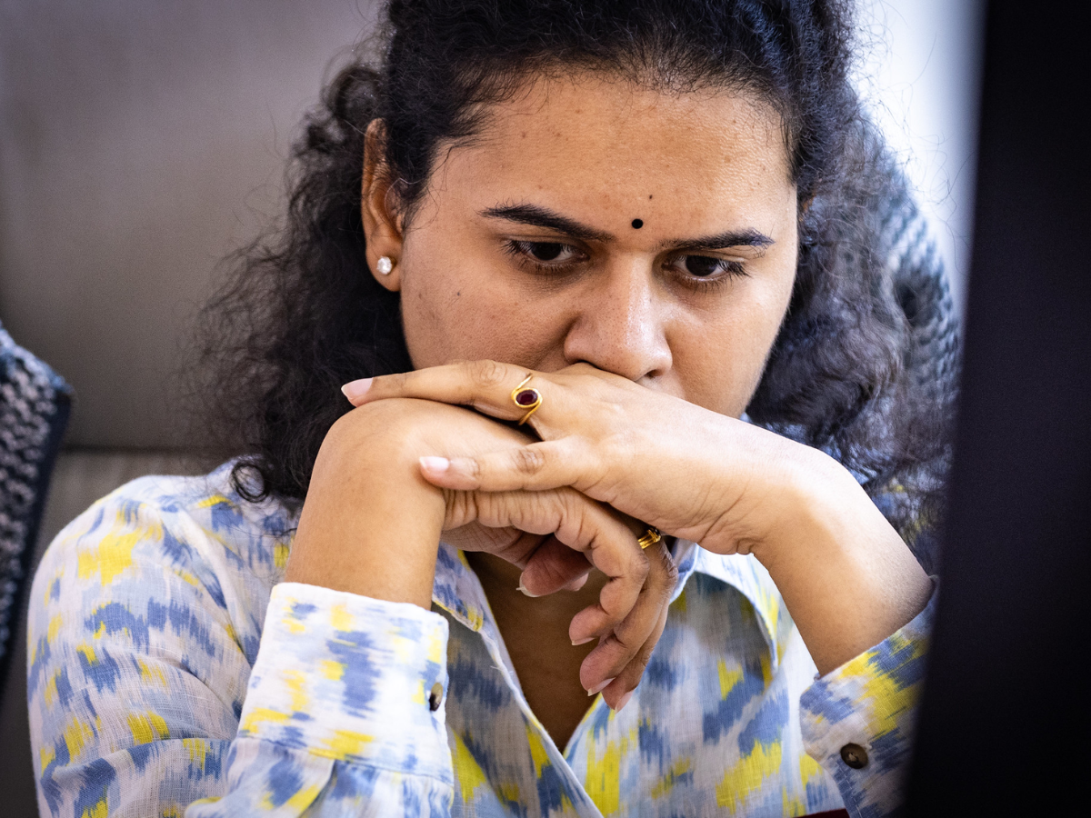 Women’s Chess World Cup Final In Pic: Divya Deshmukh Vs Koneru Humpy