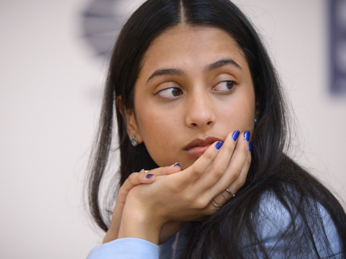 Women’s Chess World Cup Final In Pic: Divya Deshmukh Vs Koneru Humpy
