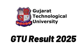 GTU Declares Summer Session 2025 Results for UG, PG & Diploma Courses