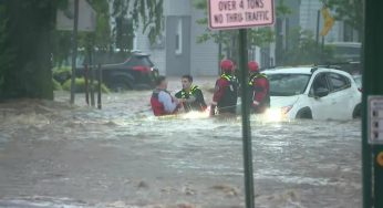 Two Dead In New Jersey As Authorities Warn Of Heavier Downpours