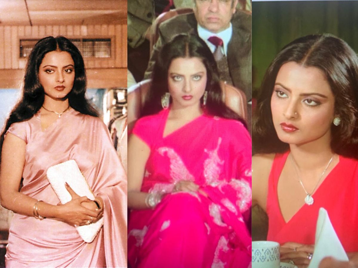 Rekha's Kanjivaram Sarees In Silsila (1981)