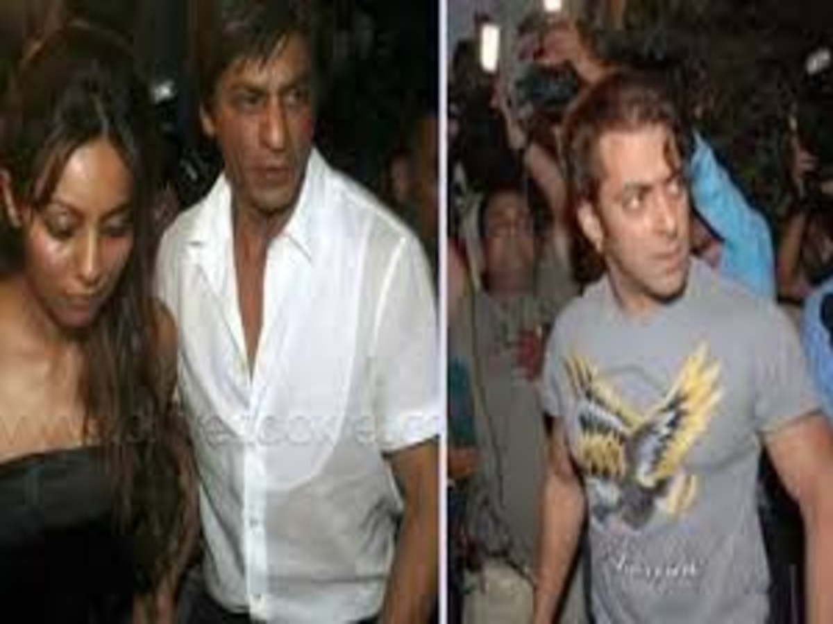 An engaging scene depicting the tension at a Bollywood party, alluding to past celebrity fights and the complexities of interpersonal relationships in the industry.