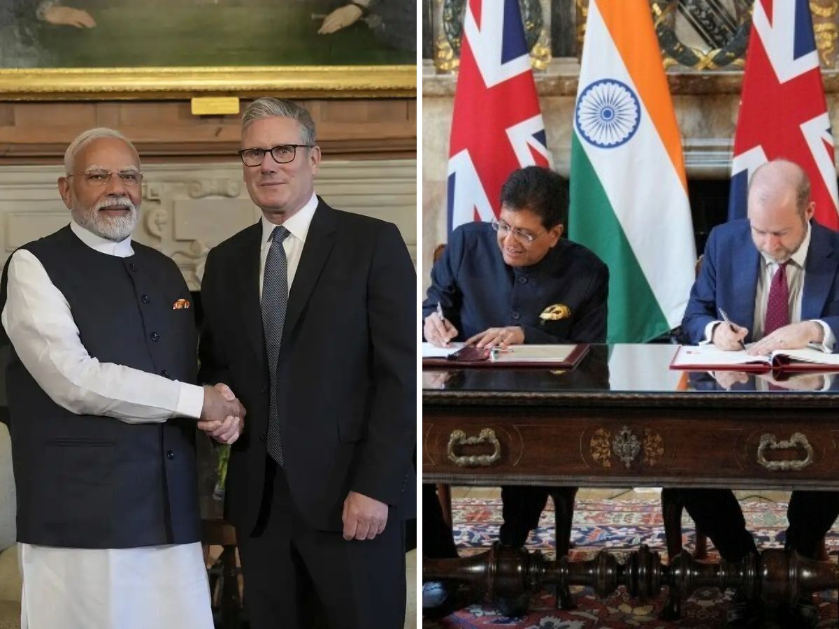 National News-India, UK Sign Historic Free Trade Agreement