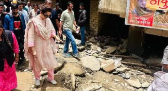 Kangana Ranaut Visits Flood-Hit Mandi, Assures Victims Of Central Govt Help