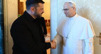 Pope Leo Offers Vatican as Peace Talk Venue in Meeting With Ukrainian President Volodymyr Zelenskyy