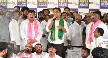 Congress Betrayed Farmers, CM Escaped Accountability: KTR’s Scathing Attack At Hyd Press Club