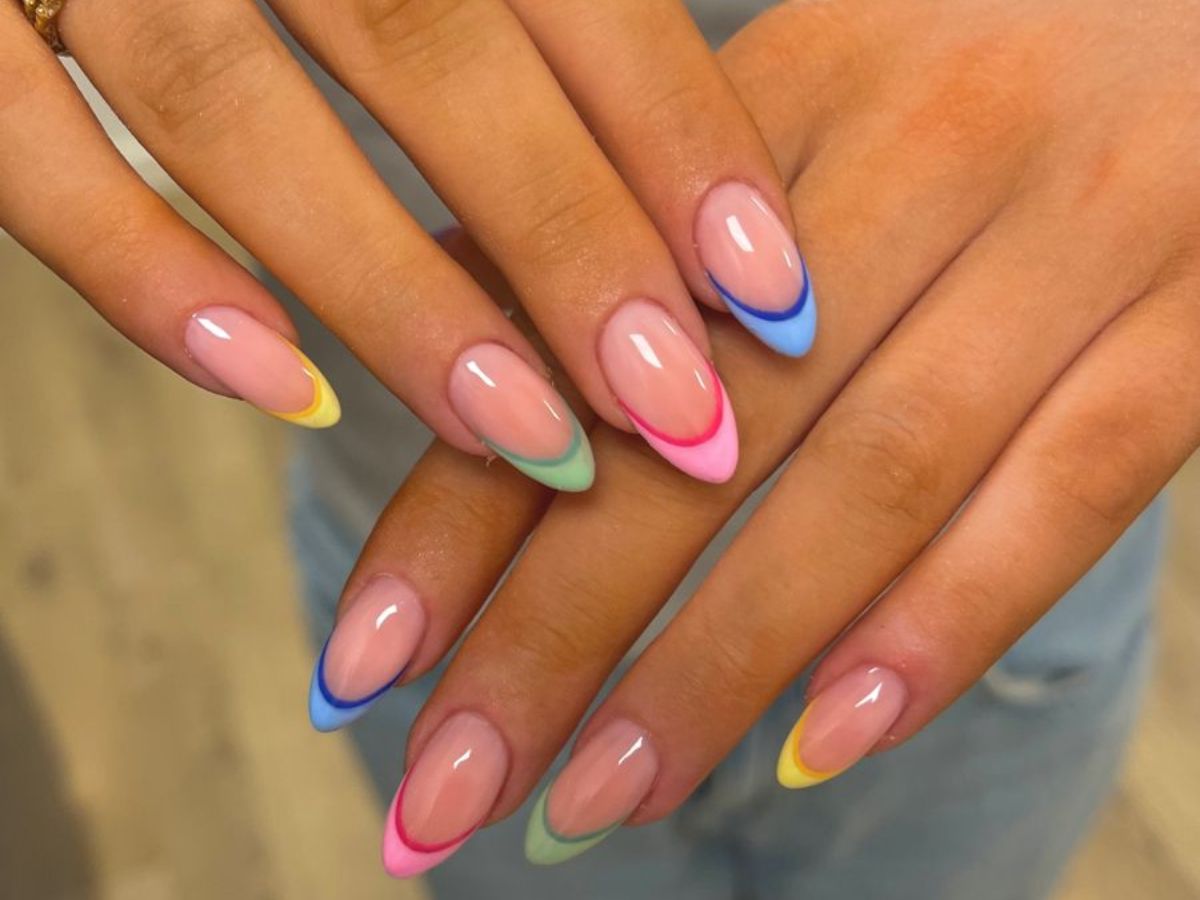 Micro French & Colourful Tips