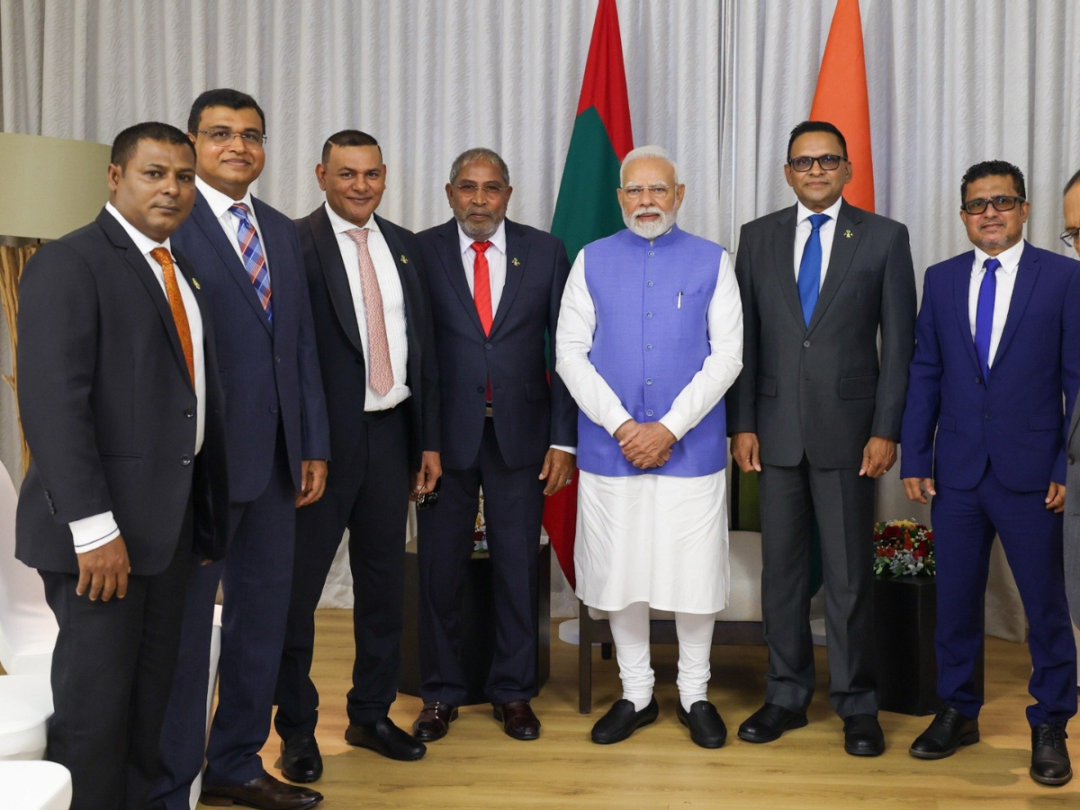 PM Modi's Visit To Maldives Day 2