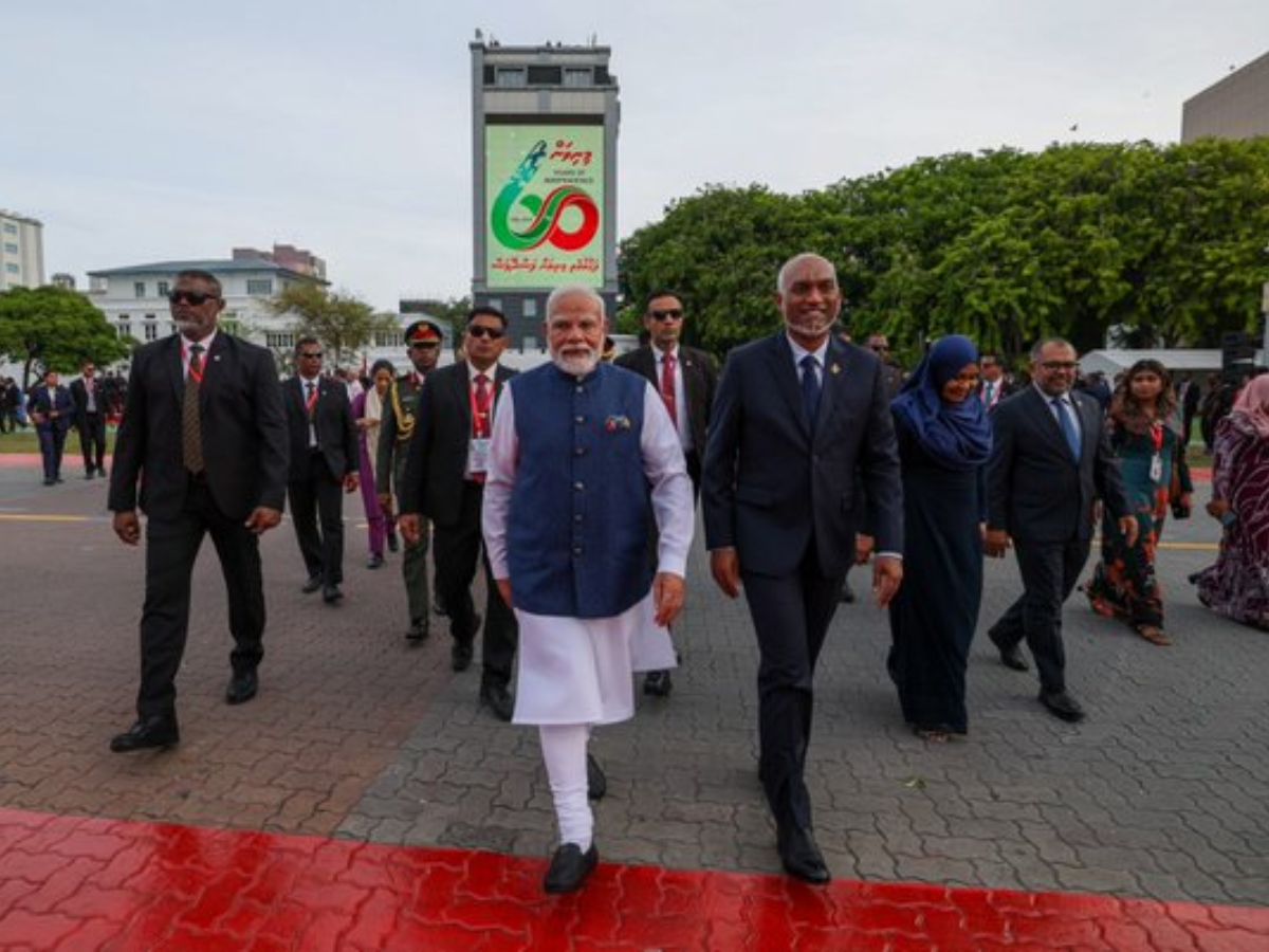 PM Modi's Visit To Maldives Day 2