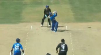 Father vs Son: Mohammad Nabi’s Son Abdullah Hits Him For Six on First Ball in T20 Match, Video Inside
